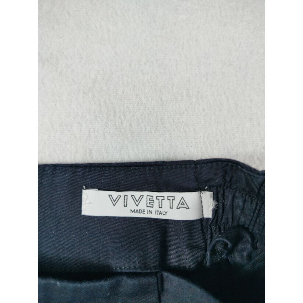 VIVETTA Skirt‎ Women's 38 Black Made In Italy Whimsy Goth Classic Goth Goth Girl - Picture 6 of 10
